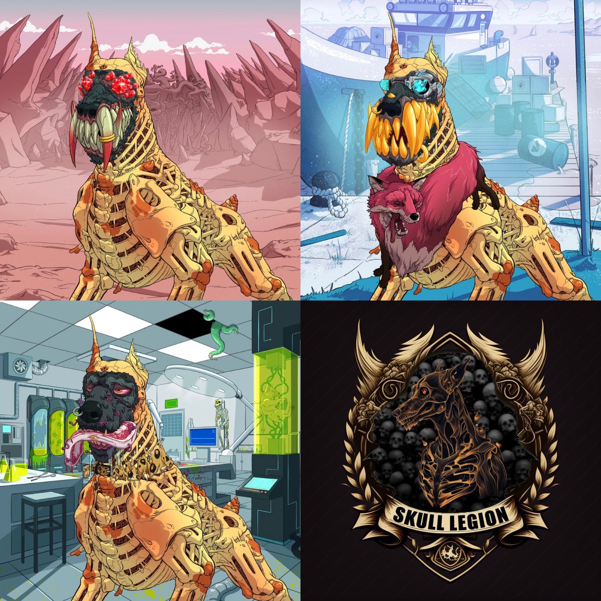 HypeboneSLC's tweet photo. All about the legion 🫡 @skulllegion_eth @MutantHounds !howl https://t.co/rRbfPgBaYv