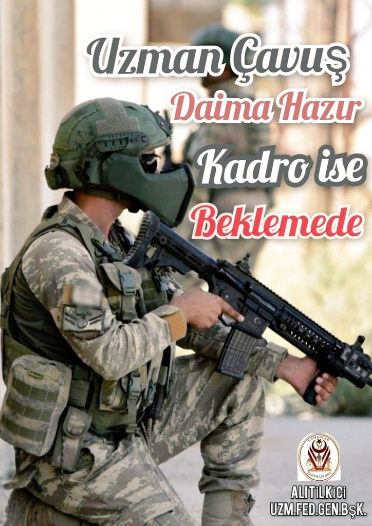 #uzmançavuşlarmilletingönlünde
#SıraUzmanÇavuşaKadro
<a href="/RTErdogan/">Recep Tayyip Erdoğan</a> <a href="/alitilkici38/">Ali Tilkici 🇹🇷</a> @ErbakanFatih <a href="/tcbestepe/">T.C. Cumhurbaşkanlığı</a>
Uzman Çavuşlar daima hazır peki kadro nerede ❓❓❓