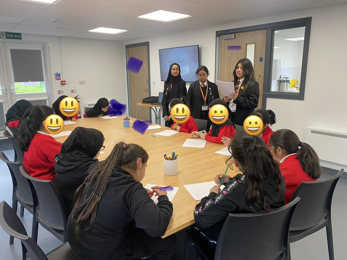 CarltonBolling's tweet photo. We have officially launched our community engagement programme with our local primary school! The Girls for Greatness team have selected 15 year 4 students to embark upon their journey to empowerment! Looking forward to our role models leading on a STEM activity with the group https://t.co/ayY803lPz3