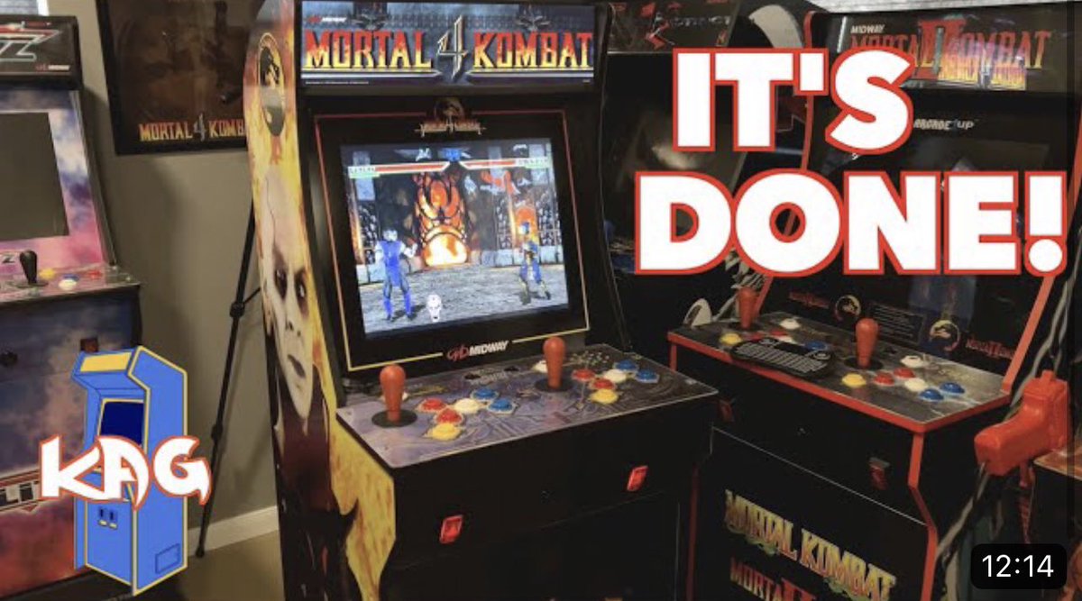killer_arcade's tweet photo. The rest of my Mortal Kombat 4 Arcade1Up mod is up on YouTube!#arcade1up #arcade #mortalkombat #freemk4 #mk4 #arcade1upmod
https://t.co/71EPpRLT4H https://t.co/3oA30SICWs