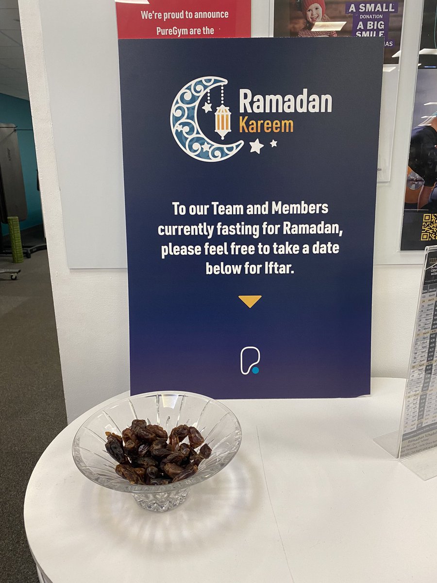 Was doing lessons on Ramadan today and then saw this at the gym tonight, another reason why RME is relevant!! #RElevant