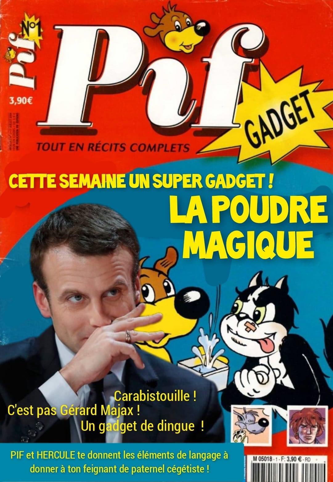 Régis de Castelnau on Twitter: "Pif, Pifou , Tonton, Tata, Hercule ! Et le vainqueur est… #Macron https://t.co/wOqEQRONZg" / Twitter