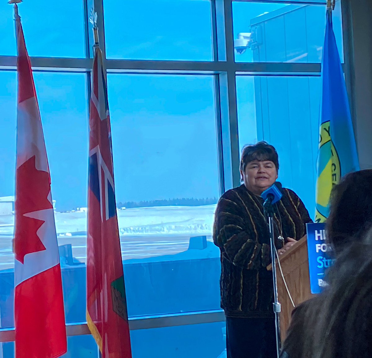 CEDFMB's tweet photo. CEDF was in attendance yesterday for the new project announcement at the Thompson Regional Airport Authority and is happy to play a supporting role on the $15 million investment for the new terminal and redevelopment of airside and landside infrastructure. https://t.co/s9v84PSQrU