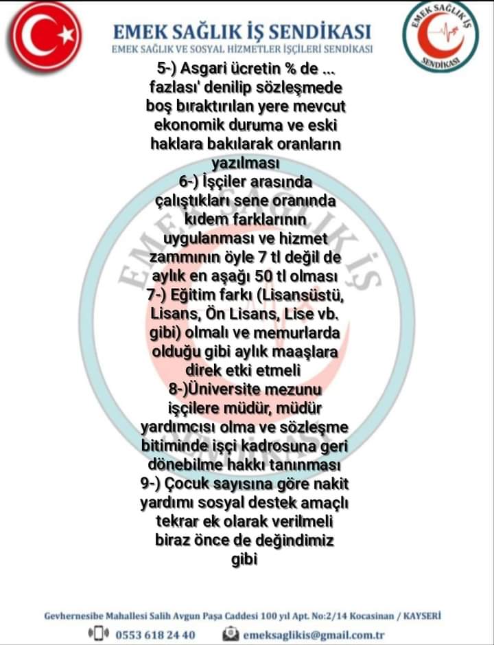 emeksaglikis's tweet photo. #2023KAMUÇERÇEVE #TOPLUİŞSÖZLEŞMESİ https://t.co/ESNxs9F6Xh