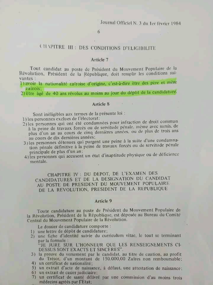 L'écclesiaste dit : il n'y a rien de nouveau sous le soleil. 
Lavoisier dit : rien ne perd, rien ne crée, tout se transforme.
Le MPR dît : des père et mère...
<a href="/NoelKTshiani/">Noel K. Tshiani Muadiamvita, PhD</a> dit : de père et de mère...
La fin sera belle !