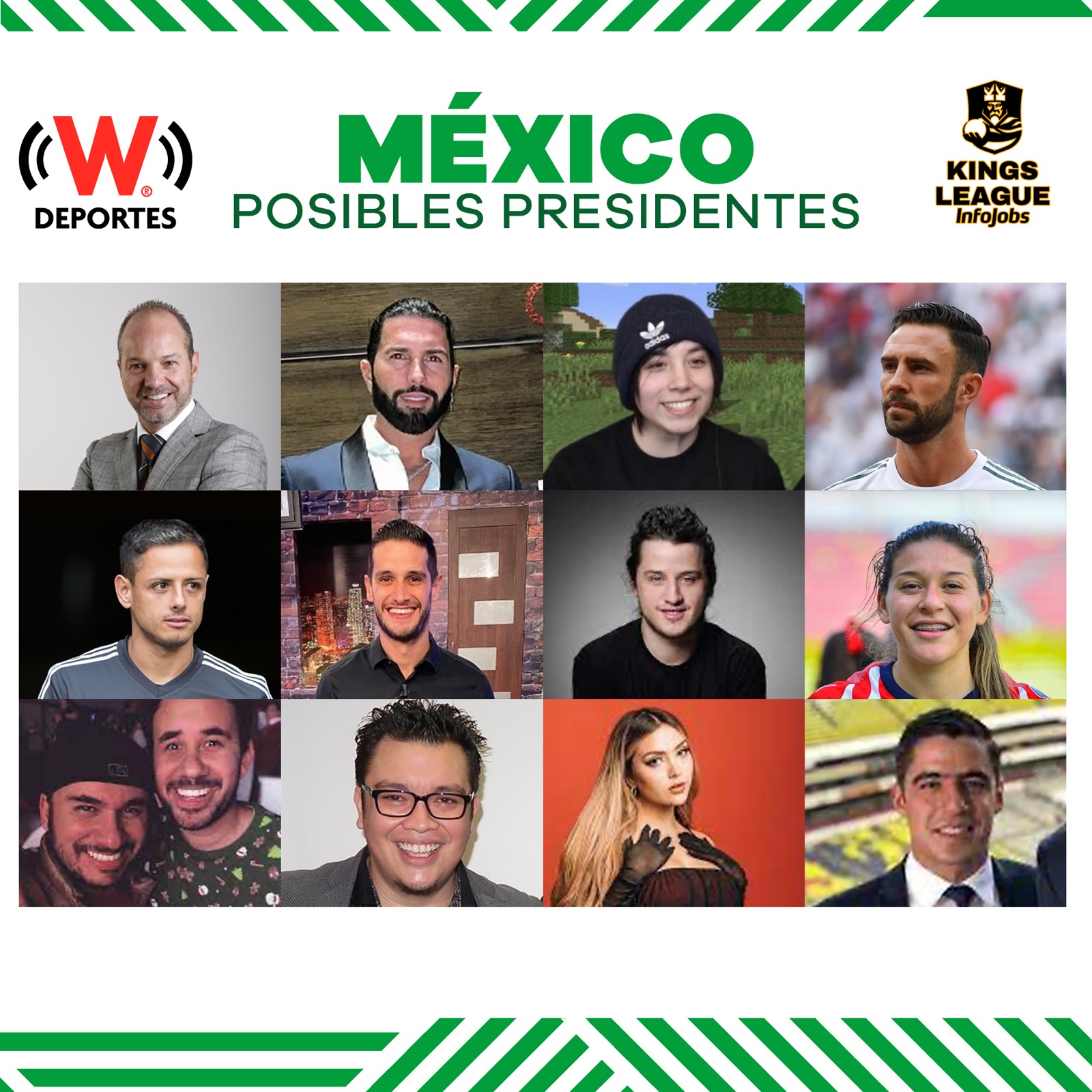 Kings League: Los posibles presidentes en una liga en México