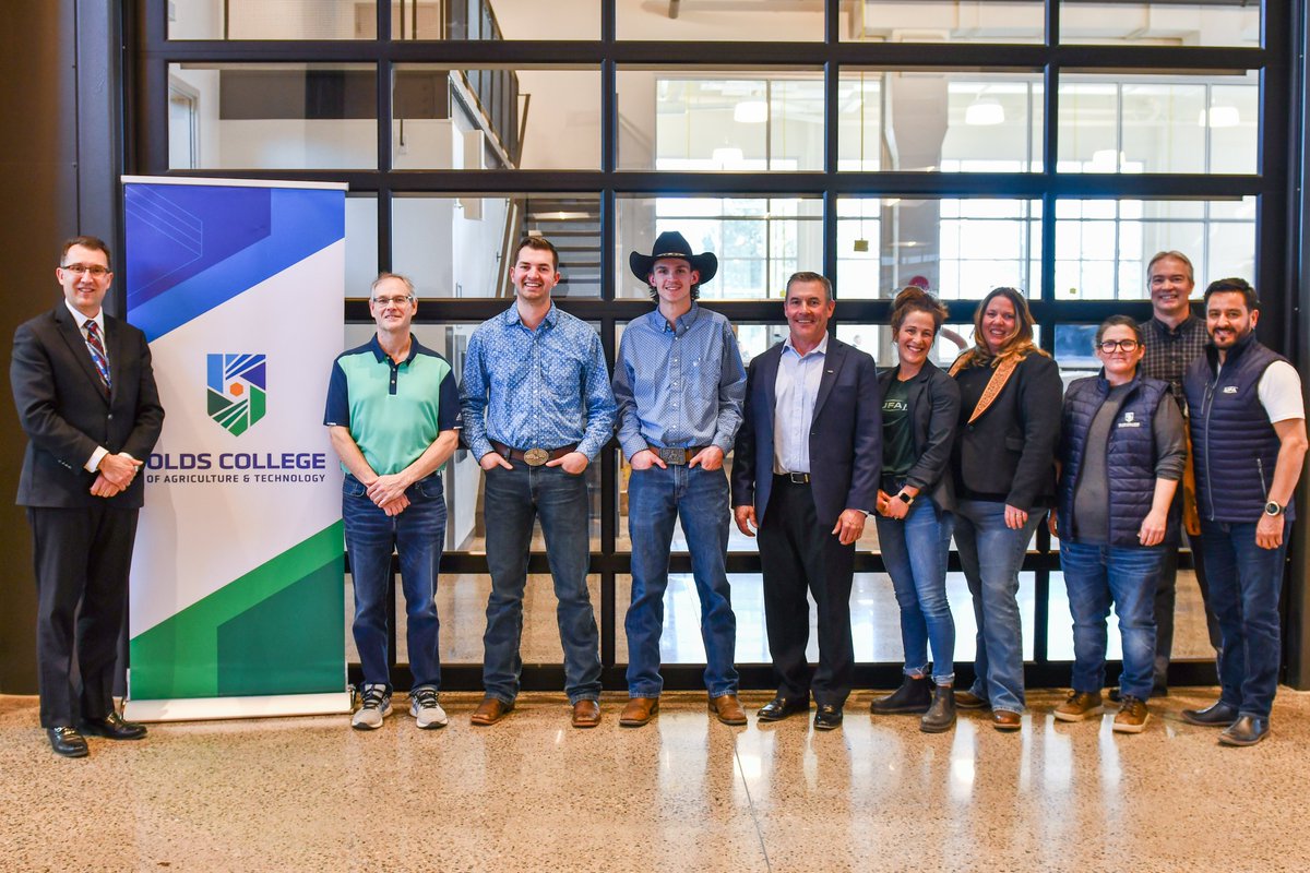 OldsCollege's tweet photo. Congratulations to Justin Andersen, winner of the @UFAcooperative  and #OldsCollege 2023 Student Pitch Competition!
“I cannot wait to continue my entrepreneurial journey and see where this chance will take me.” Justin Andersen
Full Story: https://t.co/QKpk5HPDjk
#CdnAg  #AbPse https://t.co/tUYzeageEZ