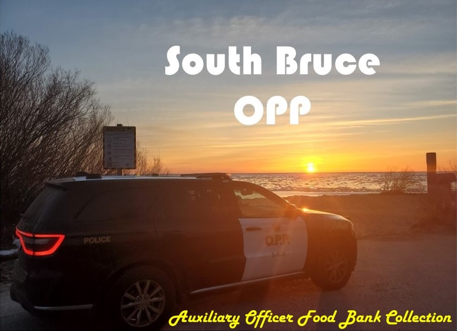 OPP_WR's tweet photo. Saturday April 1, members of the #SouthBruceOPP #Auxiliary will be out at grocery stores in @Mun_Brockton and @Kincardine_ON. Please help them #FillACruiser to support the local #FoodBank. #ConnectedToOurCommunity ^km https://t.co/lbsgQmGyGz