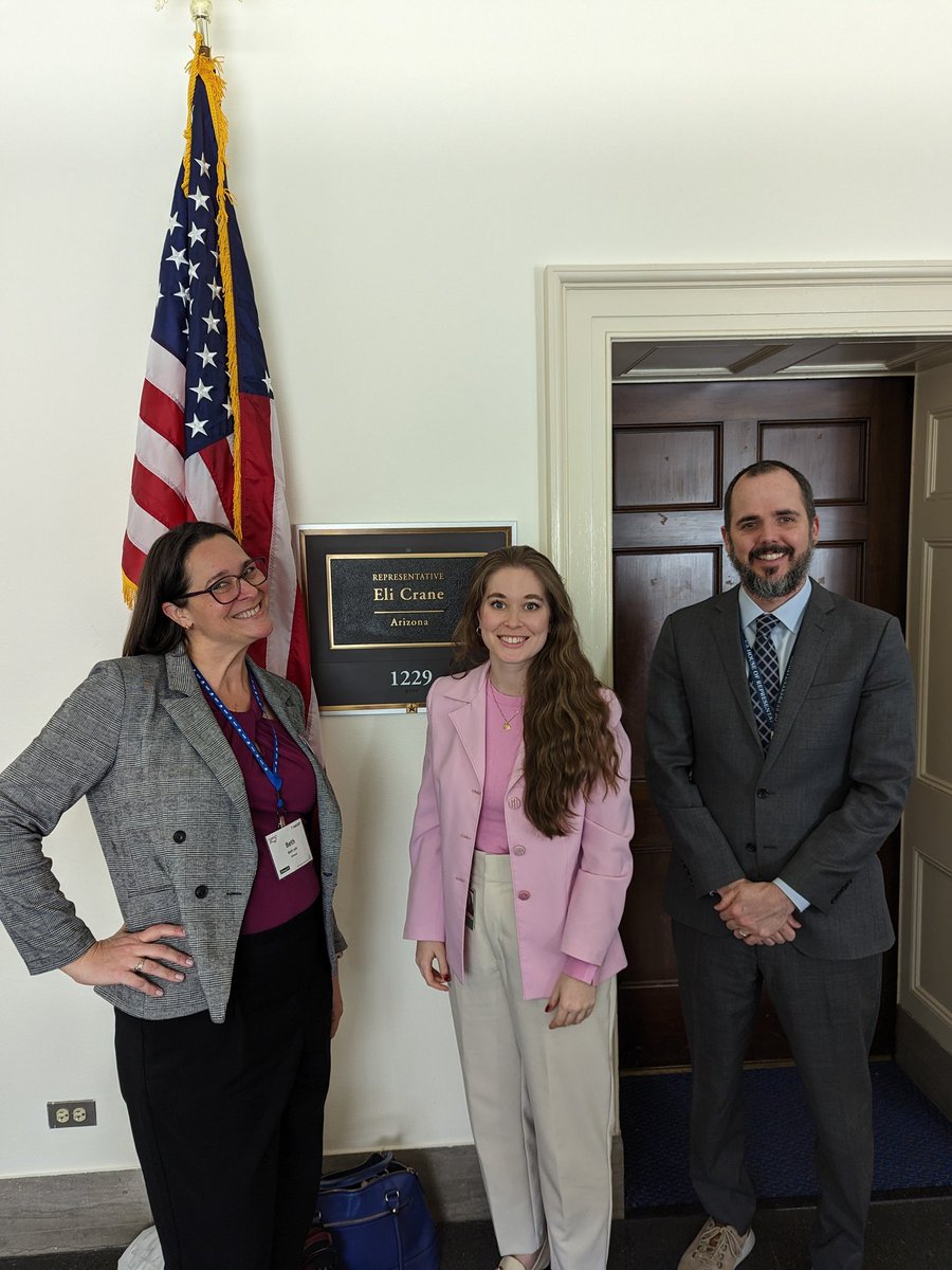 bclehr's tweet photo. Thank you Alexandra and Greg from the office of @RepEliCrane to discuss solutions to the educator and principal pipeline shortage. @Arizona_ASA @NASSP @NAESP #PrincipalsAdvocate https://t.co/SyYPqu7ICp