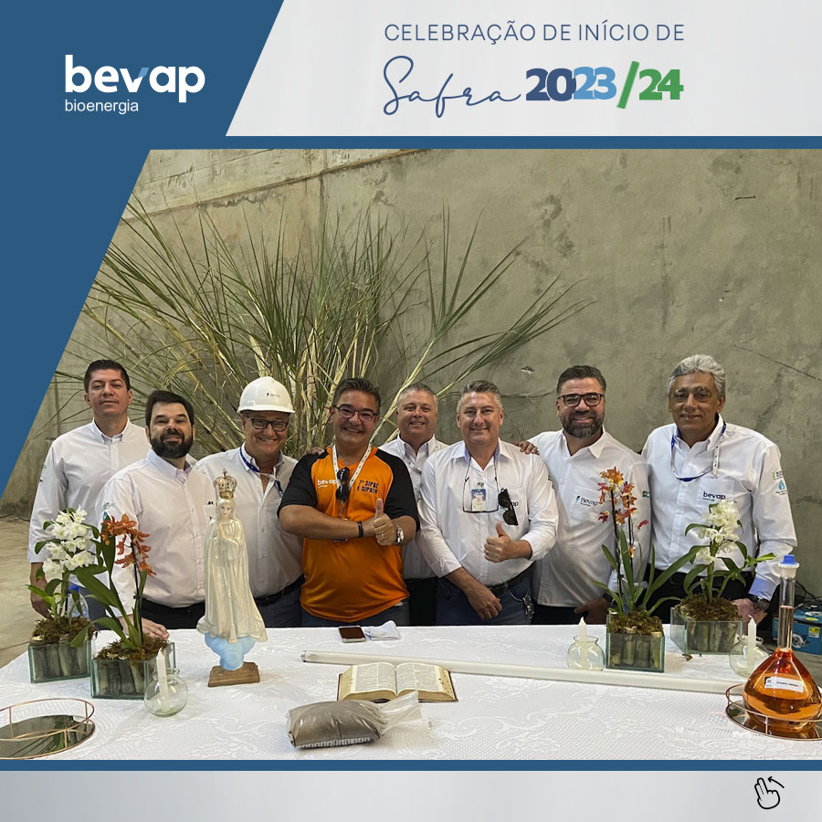 bevapbioenergia's tweet photo. Celebração de Início de Safra 2023/24 - Bevap

Com a presença de todos nossos colaboradores, diretores, acionistas, parceiros e convidados, iniciamos mais uma safra abençoada, com foco na segurança e muito trabalho pela frente.

Confira algumas fotos do evento.

#bevap #safra https://t.co/fneAXA5nTg