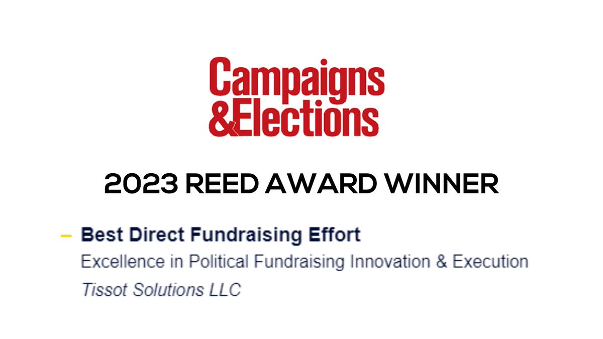 KalaniTissot's tweet photo. I'm super proud to share that Tissot Solutions won an award! 

We are the 2023 @C_and_E Reed Awards recipient of "Best Direct Fundraising Effort" for our work in innovation and execution here in Nevada https://t.co/YsJm7dvKOV