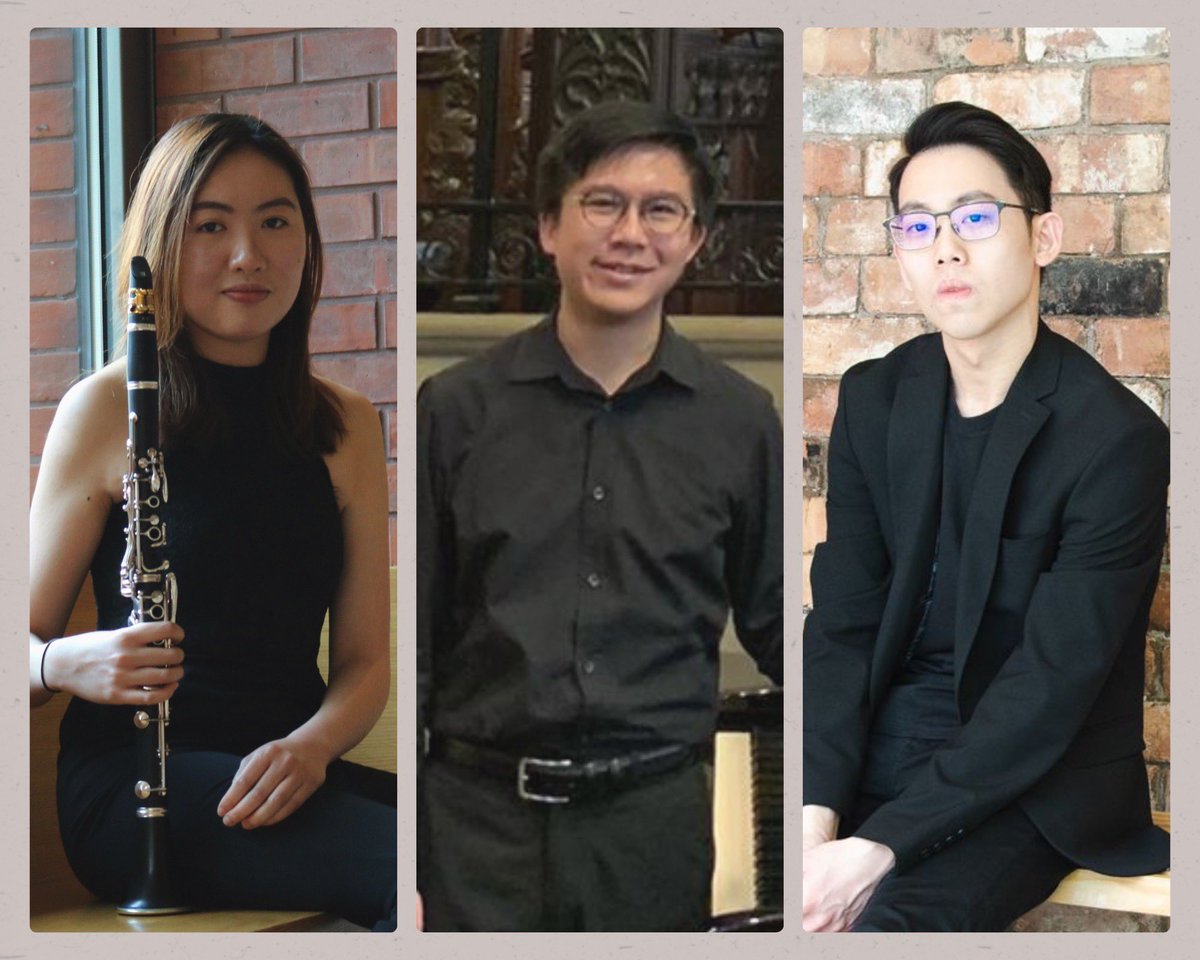 Priory Music (@priorymusic) on Twitter photo Final Spring Season Coffee Concert this Saturday 1st April at 10.30am.
Trio:
Clarinet - Johanna Leung
Cello - Wai Sing Chang
Piano - Wing On Shiu
Programme:
Trio in B-flat major, Op.11 - Beethoven
Trio in A minor, Op. 114 - Brahms
@moreLancaster <a href="/lancasterarts/">Lancaster Arts</a> Final Spring Season Coffee Concert this Saturday 1st April at 10.30am.
Trio:
Clarinet - Johanna Leung
Cello - Wai Sing Chang
Piano - Wing On Shiu
Programme:
Trio in B-flat major, Op.11 - Beethoven
Trio in A minor, Op. 114 - Brahms
@moreLancaster <a href="/lancasterarts/">Lancaster Arts</a>