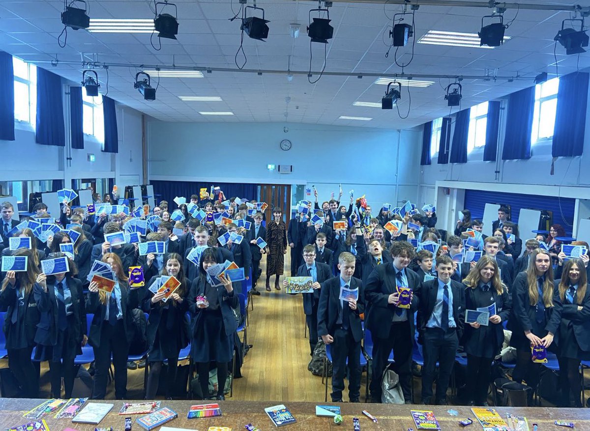 Day 3 of Celebration Assemblies and it was year 9’s achievements being celebrated today with a beaming Mrs McInally 😄 🏆