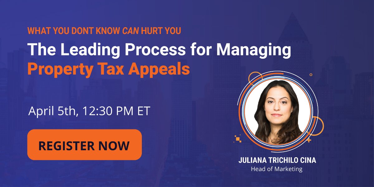 Join us on April 5th at 12:30 PM for our upcoming webinar: 'Managing the Appeals Process - Don't Leave Money on the Table!' Register now to optimize your appeals workflow and improve your audit-ready processes/reports: hubs.li/Q01JxLhC0

#AppealsProcess #TaxAppeal #Webinar