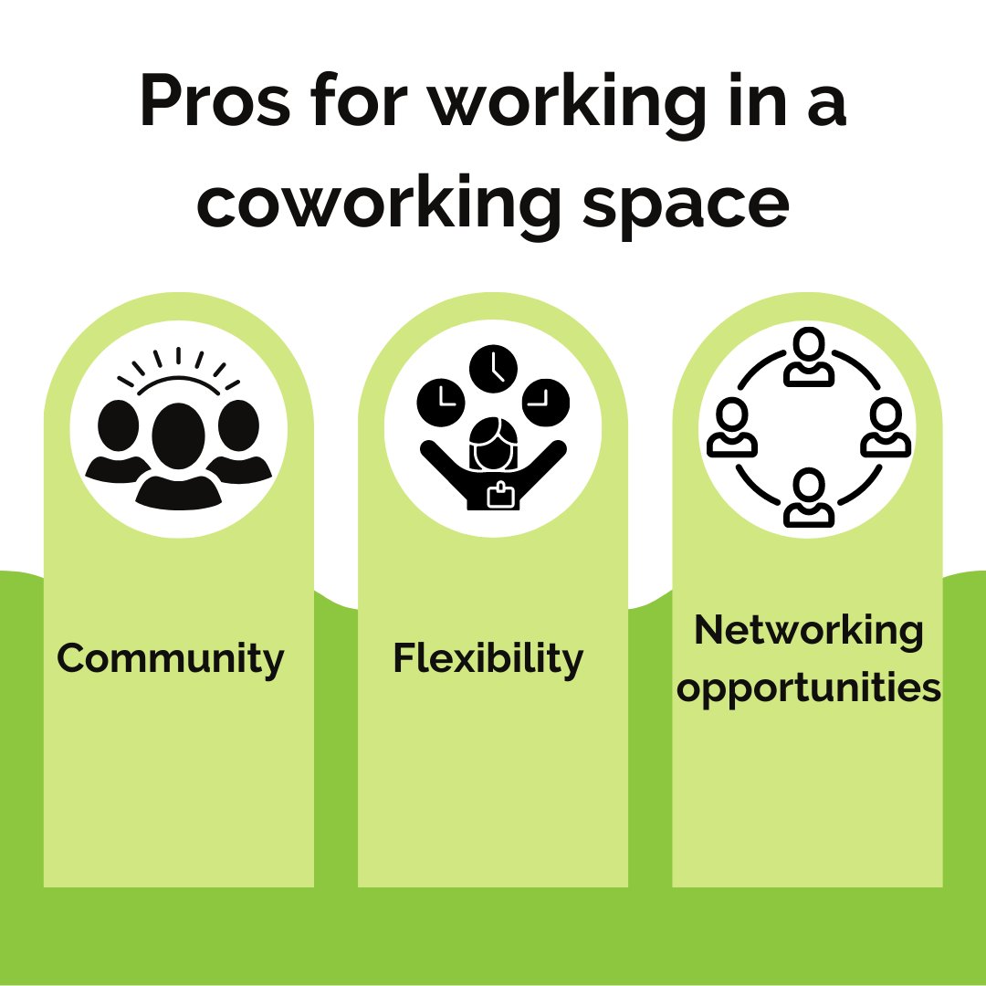 What is so great about a coworking space? 

Here are some pros to help you decide if a coworking space is right for you!

Ready to join our coworking space? Schedule a tour or visit our website for more info! 
thriveworkplace.com/tour-today/