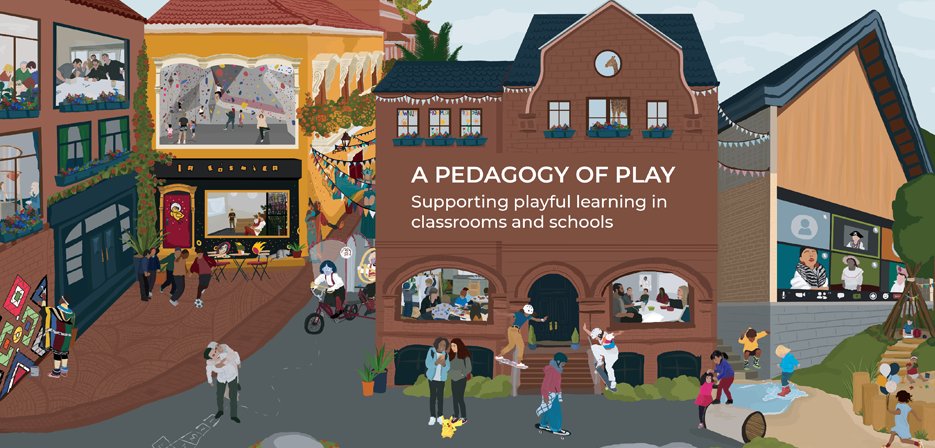 The newest PZ book is here! A Pedagogy of Play: Supporting playful learning in classrooms and school is the culmination of 8 play-filled years of research (download for free, pzero.in/pop-book). Here's to @pedagogyofplay researchers & collaborators around the world!