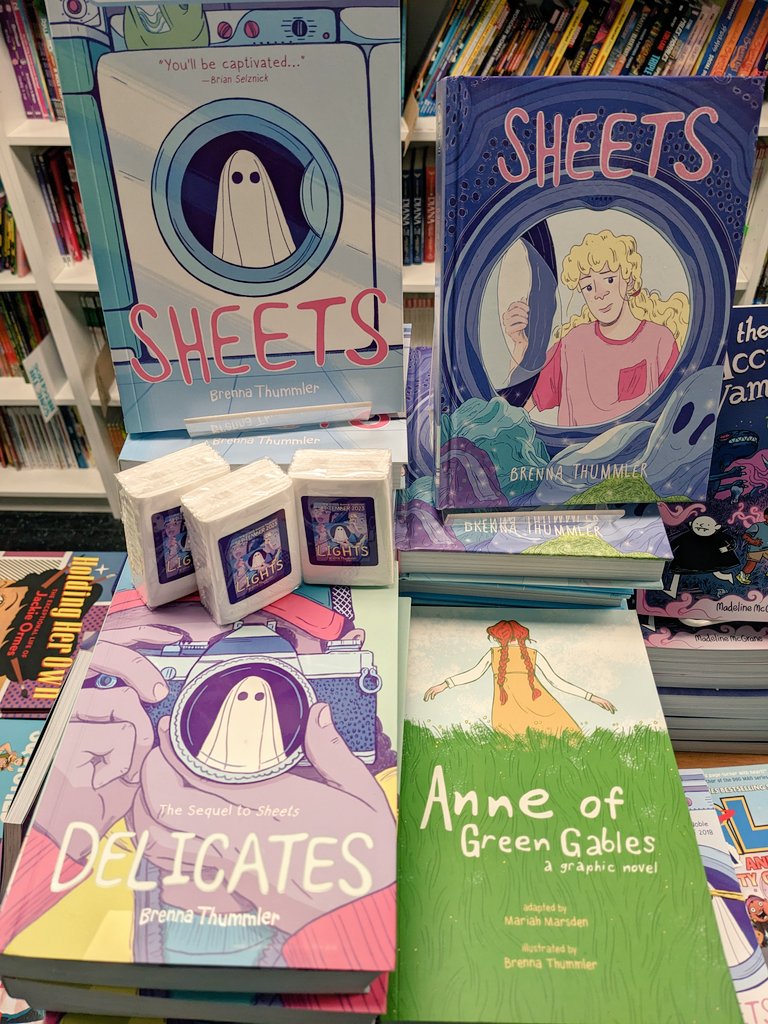 TheBeguiling's tweet image. Last minute author drop-in tomorrow (Thursday) at noon @brennathummler will be stopping by! Have you slept on SHEETS? This is the perfect time to catch up with some signed copies before Volume 3 comes out this September.