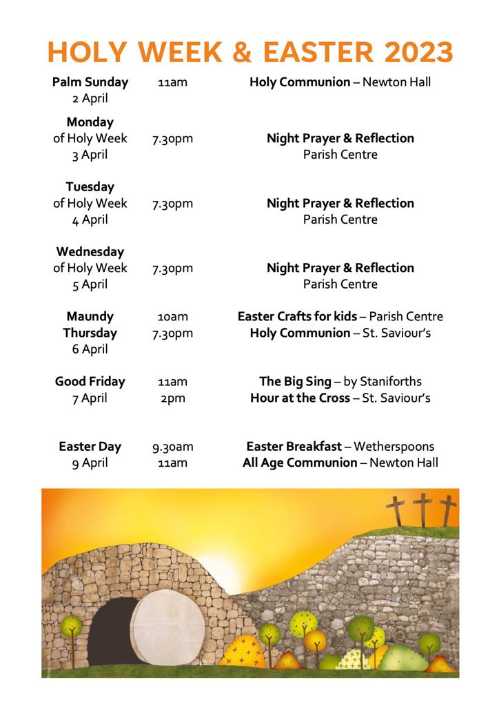 StJohnsChap's tweet photo. Easter is on its way and we have plenty in store to celebrate. Come along to one or many of our events! https://t.co/kIEaRRMAoq
