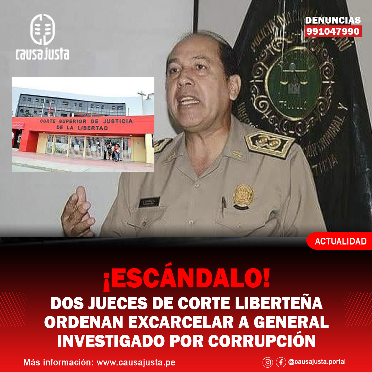 PortalCsaJusta's tweet photo. Los jueces OFELIA NAMOC LÓPEZ DE AGUILAR Y CÉSAR ORTIZ MOSTACERO, aprobaron el pedido de cese de prisión preventiva de Núñez Córdova planteado por su abogado. Jueza CECILIA MILAGROS LEÓN VELÁSQUEZ se opuso de manera firme y tajante. 
Leer la nota 👇
https://t.co/ehXopxqGdj https://t.co/hjFPO948qQ