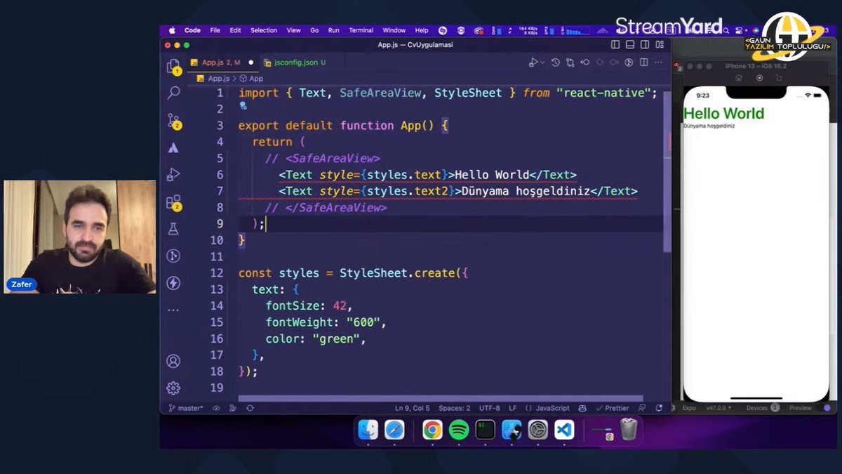 Bilgilendirici ve sorularımıza cevap bulacağımız yayın oldu. <a href="/ZaferAyan/">Zafer Ayan</a> beye bu güzel yayın için teşekkür ederiz.
Etkinliği tekrar izlemek isteyen arkadaşlarımız aşağıdaki linkten izleyebilir.
youtube.com/live/kx9d8-UCN…