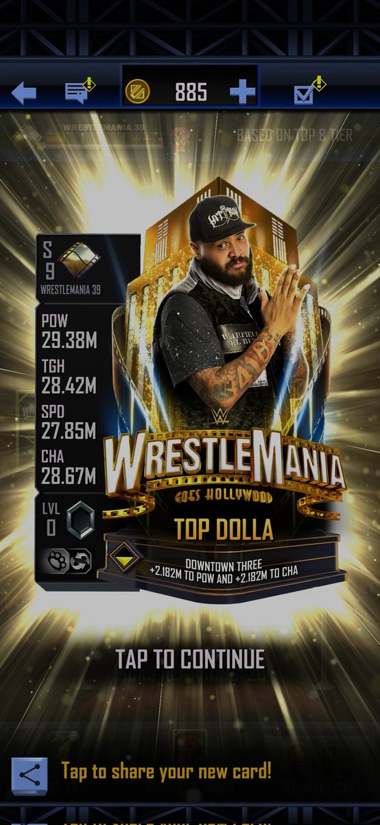 Aakankshit2004's tweet photo. Freebie
#WWESuperCard https://t.co/NXNLRLV2SH