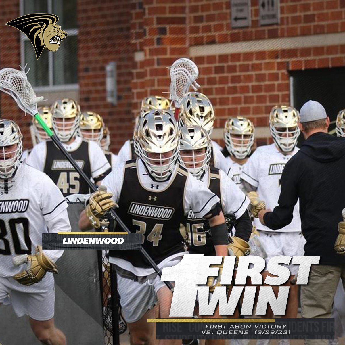 ASUN_Lacrosse's tweet photo. A historic victory from @LindenwoodLax as the Lions collect the program's 1️⃣st DI #ASUNMLAX Conference with a 1️⃣5️⃣-6️⃣ win at home against Queens‼️🔥🥍👏

#ASUNBuilt | #ONERoar | @LU_Lions https://t.co/LDbCdmT4np