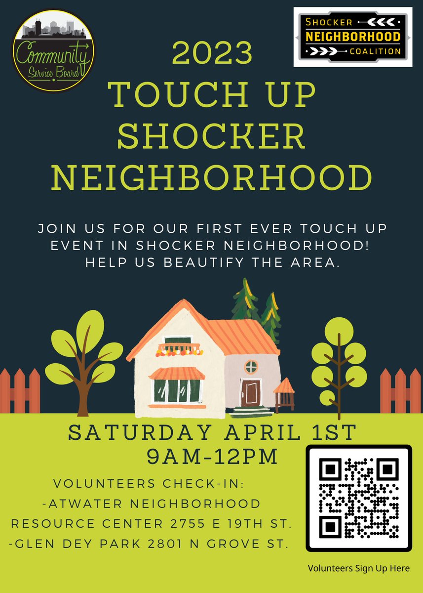 WSU_CSB's tweet photo. Are you wanting to get more involved with the surrounding community? 

Volunteer with us this Saturday, April 1st from 9am-12pm! Volunteers will complete  yardwork/ paint a house. We will have snacks and water as a thank you for helping! 

To register: https://t.co/aiVIDmNG76 https://t.co/nWZsijV5wf