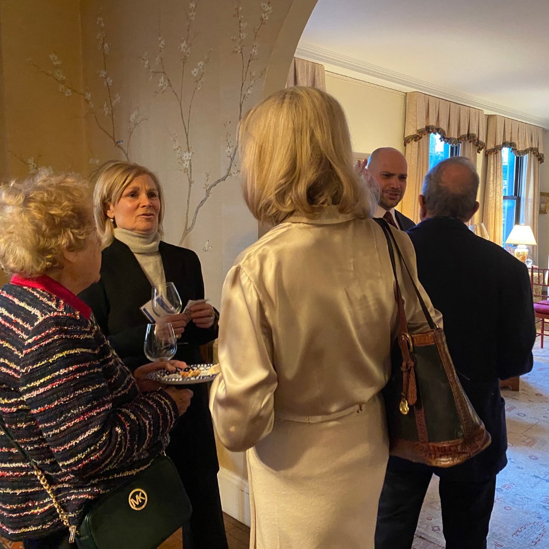 Network2020's tweet photo. #ThankYou @DrMahaAziz for a very insightful in-person discussion on the #political, #economic, and #social #consequences and risks in a post-pandemic #world that are featured in her upcoming book, A Global Spring.
#vbs #network2020 https://t.co/noMg01mvsr