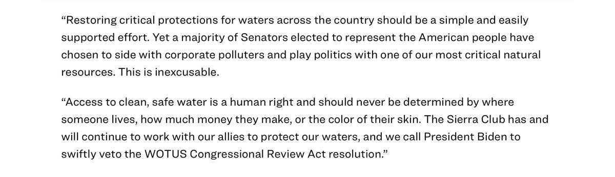 Sierra Club tweet media