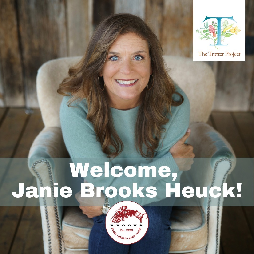 The Trotter Project (@trotterproject) on Twitter photo We are beyond thrilled to welcome our friend & collaborator to the Trotter Project's Board of Directors - Janie Brooks Heuck, Managing Director of <a href="/brookswinery/">Brooks Wine 🍷</a>!
Learn more at thetrotterproject.org/news!
#FoodEducation #FoodEquity #TheTrotterProject #brookswinery #bcorp We are beyond thrilled to welcome our friend & collaborator to the Trotter Project's Board of Directors - Janie Brooks Heuck, Managing Director of <a href="/brookswinery/">Brooks Wine 🍷</a>!
Learn more at thetrotterproject.org/news!
#FoodEducation #FoodEquity #TheTrotterProject #brookswinery #bcorp