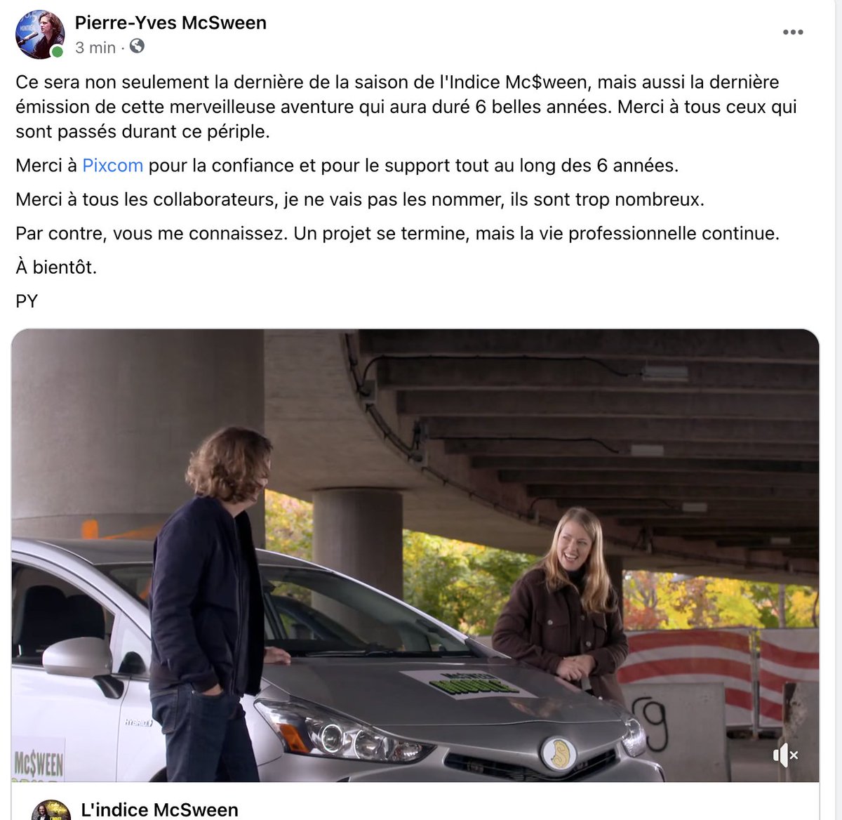 Pierre-Yves McSween tweet media