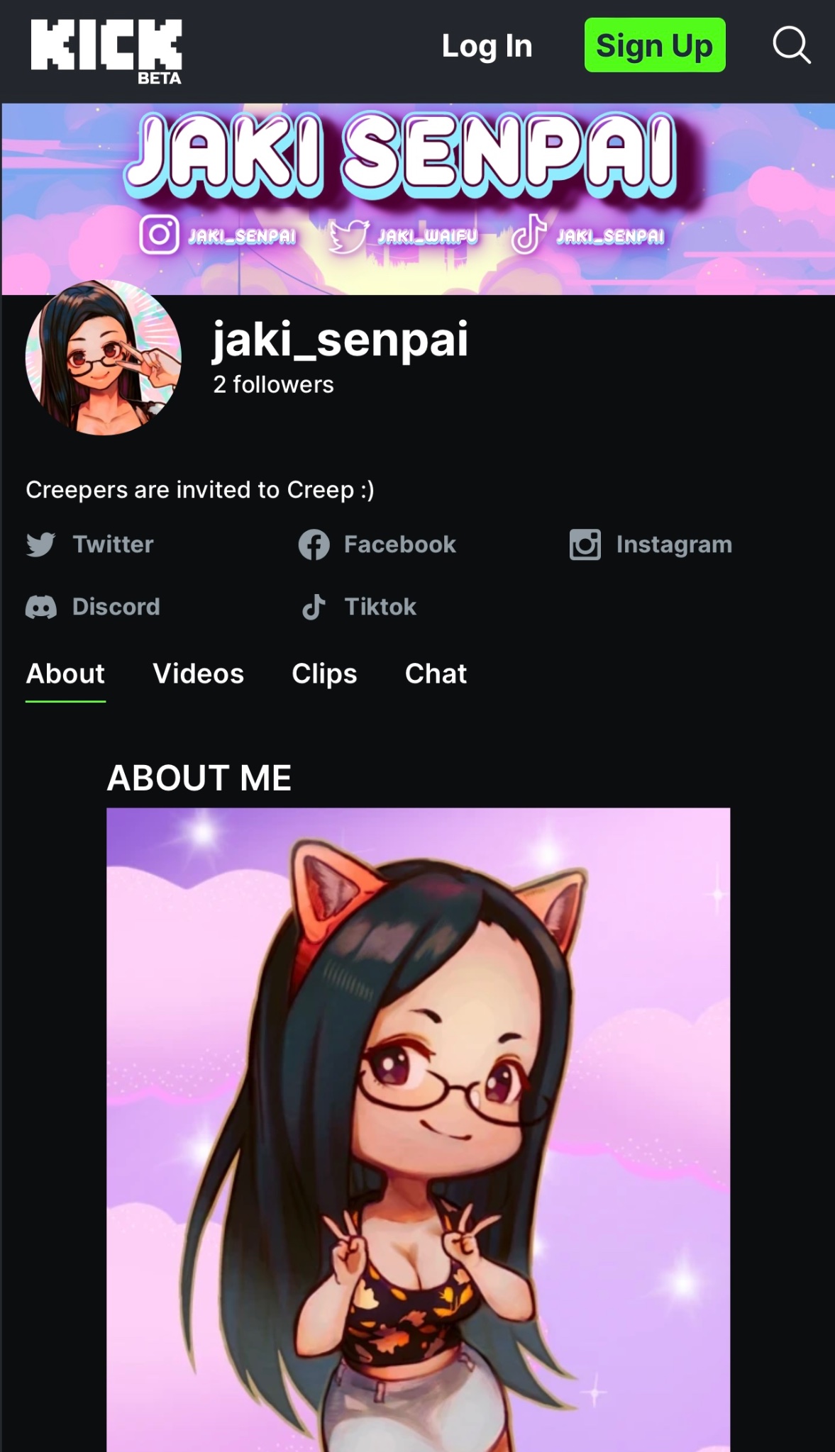 JAKI SENPAI🌈♋️ on Twitter "Hey y’all I’ll be streaming on kick soon
