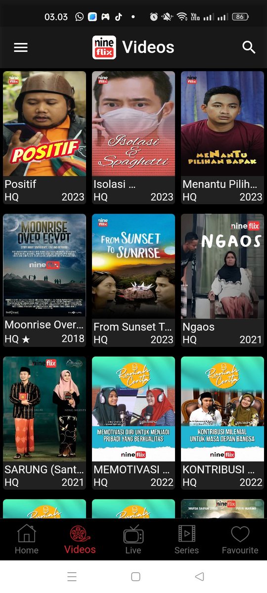 nineflixapps's tweet photo. anda bisa menikmati video pilihan yang inspiratif dan menghibur atau siaran sahur televisi. hanya di nineflix @nu_online @TV9NUsantara https://t.co/STSFc5CFt3