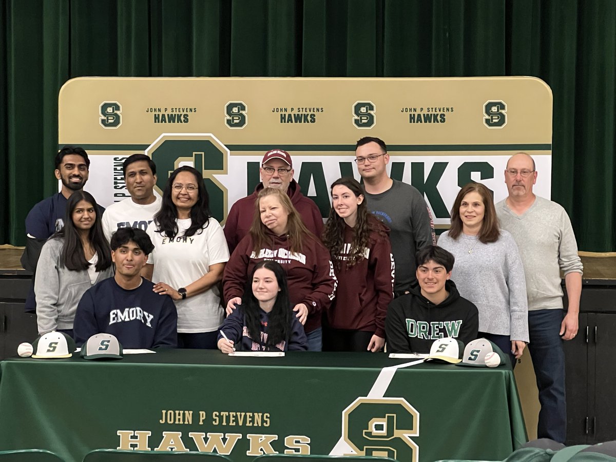 RobRobinsonUSMC's tweet photo. Congratulations to our Seniors @JPSHawks Signing Day!  Special thanks to our Athletic Director and coaches for their hard work! https://t.co/4rmZHWQE3b