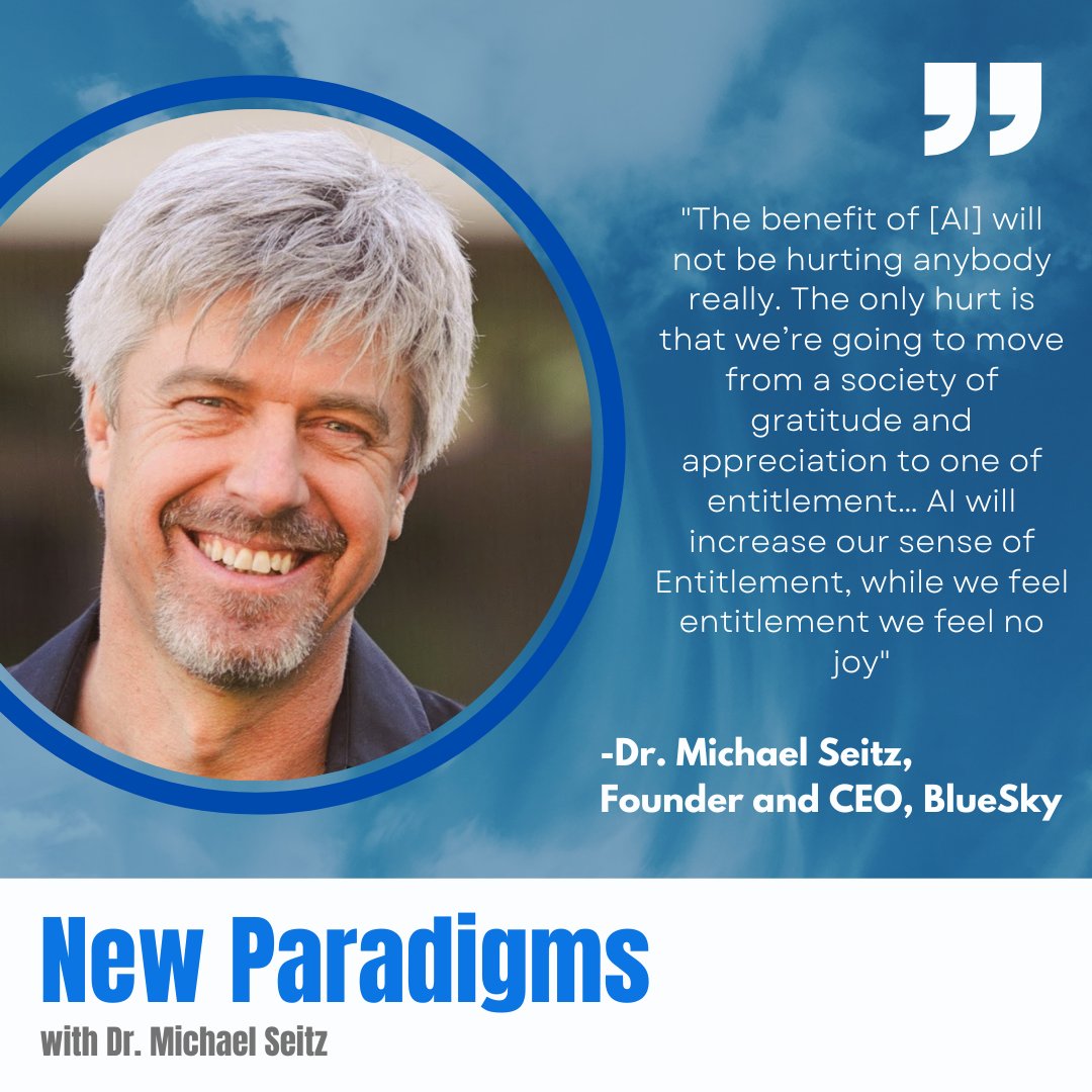 blueskyglobalhq's tweet image. A little overwhelmed by the AI takeover? Take a listen to this episode  on our New Paradigms segment, a MUST watch!
.
.
.
#ArtificialIntelligence, #Microsystems, #Jobreplacement, #AISocietalImpact, #AIturnover, #AIEntitlementTrap, #FutureofAI
