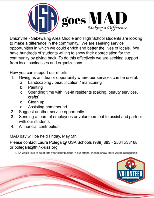 USAPatriots1's tweet photo. Make A Difference day is right around the corner. See the attached flyer for opportunities to help make this a great day for our community. https://t.co/QP05sDk9Ga