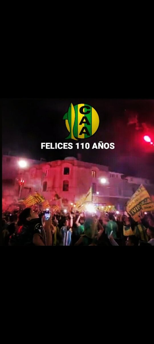 AngelVildozo's tweet photo. Feliz Aniversario Aldosivi!! 💛💚
Feliz de ser parte de tus históricos 110 años!!! https://t.co/C8exK7sPZy