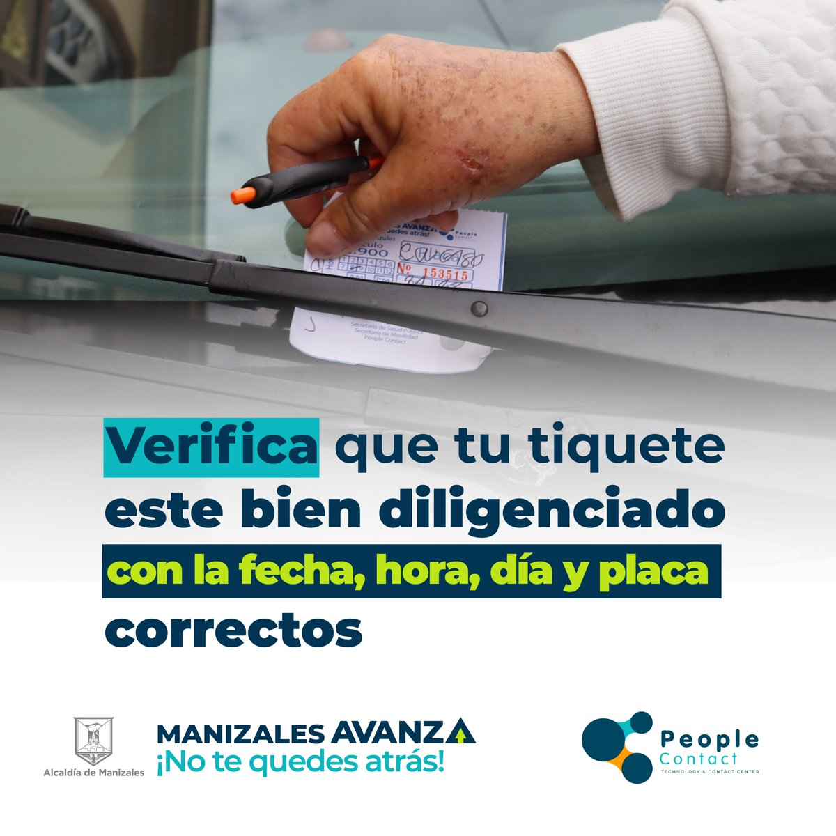 PeopleContact's tweet photo. #CiudadEducada 👍
Recuerda exigir el tiquete en el momento de tu pago por adelantado.
¡Manizales AVANZA, no te quedes atrás!
#ciudadresponsable #peoplecontact #manizalesciudadinteligente
#zonasazulesmanizales
@CiudadManizales @DiegoCeballosLo
@carlosmmarinc @SecMovilidadMzl https://t.co/TMp9FaKJJP