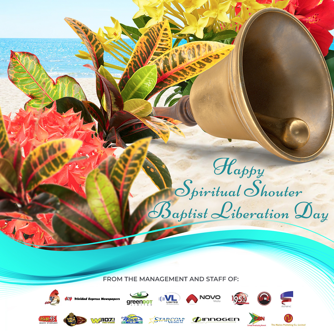 Let us #ring the bell 🔔of #Freedom for all to hear🗣️. Happy Spiritual Shouter Baptist Liberation Day Trinidad & Tobago 🇹🇹  !
#HappySpiritualBaptistDay  #ShouterBaptist #RingdeBell #RingtheBellofFreedom  #Freedom #FreedomtoWorship  #TrinidadandTobago 🇹🇹