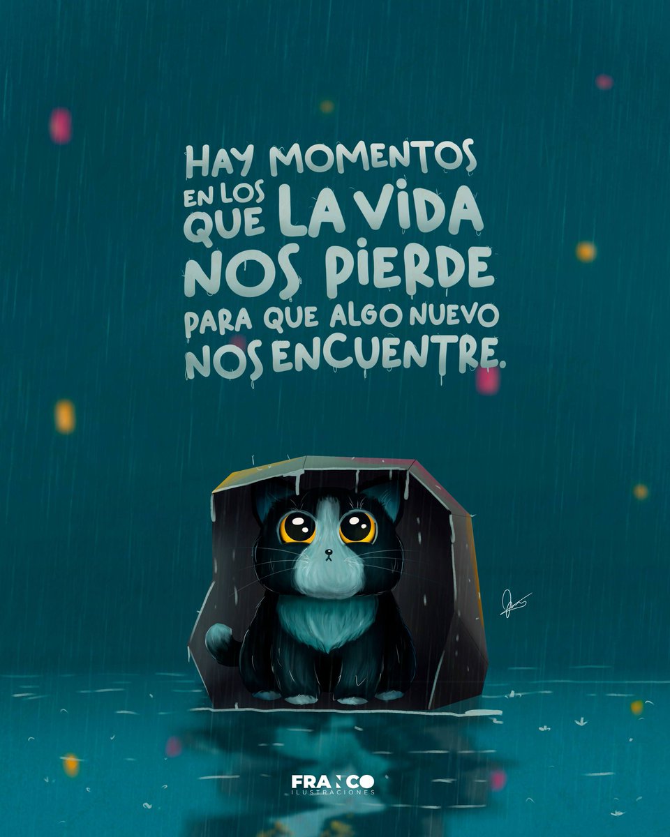 Franilus's tweet photo. Soy fuerte para atravesar duelos... pero en todo proceso de crecimiento hay recaídas.  Neko y Kira mis dos bebes... esta ilus esta inspirada en ellos. Espero sepan lo que los amo y nunca se olviden de mi. Los llevo siempre en mi ❤️.
#gatitos #kittens #digitalart #DigitalArtist https://t.co/mk0SQZKHY0
