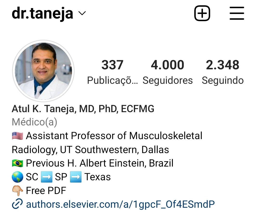 Atul K. Taneja, MD, PhD tweet media