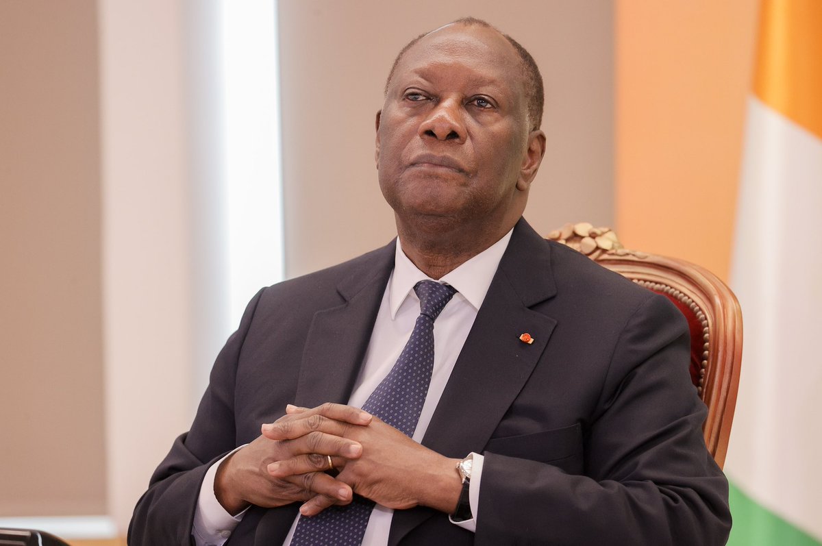 IvoryCoastWorld's tweet photo. On Wednesday, March 29, 2023, the President of the Republic, H.E @AOuattara_PRCI, reiterated his personal commitment and that of Côte d'Ivoire to democracy during the virtual Summit for Democracy hosted by the United States of America. https://t.co/F0AChUbSp5