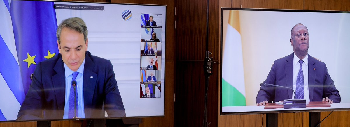 IvoryCoastWorld's tweet photo. On Wednesday, March 29, 2023, the President of the Republic, H.E @AOuattara_PRCI, reiterated his personal commitment and that of Côte d'Ivoire to democracy during the virtual Summit for Democracy hosted by the United States of America. https://t.co/F0AChUbSp5