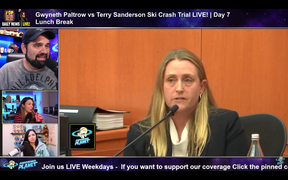 celticgirl62's tweet photo. I love this witness!!!!!! She's not taking any prisoners!! You go girl!! Call out to @PopcornedPlanet @andysignore @StefAlterNerd &amp; #ItsKim on doing a great job covering the #GwynethPaltrowTrial!! #GwynethPaltrow https://t.co/TyfQWvXybv