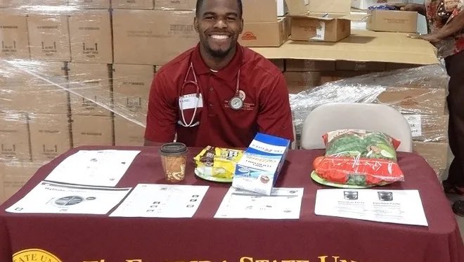 blanche_ely's tweet photo. TIGER ALUMNI SPOTLIGHT-Dr. Marckenley Isaac is an anesthesiologist in New York, NY. He has also worked as a research assistant at Florida State University, and the University of Maryland where he has supported Orthopedic surgery and gross anatomy! Tiger Pride 🐅 https://t.co/ktXtn1xSJF