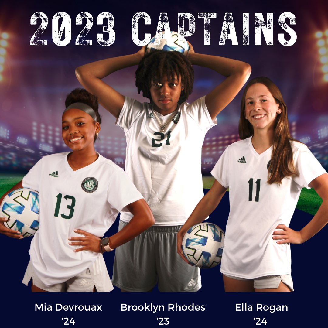 WhitfieldWSOC's tweet photo. Your 2023 Whitfield Women’s Soccer captains… https://t.co/n9DGn8MT3F