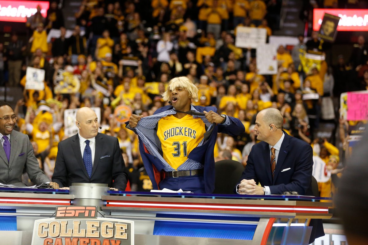 GoShockersMBB's tweet photo. In case you forgot, ESPN's @RealJayWilliams has a pretty good track record when it comes to Shocker predictions...🔮 https://t.co/YYSBmHvKoH