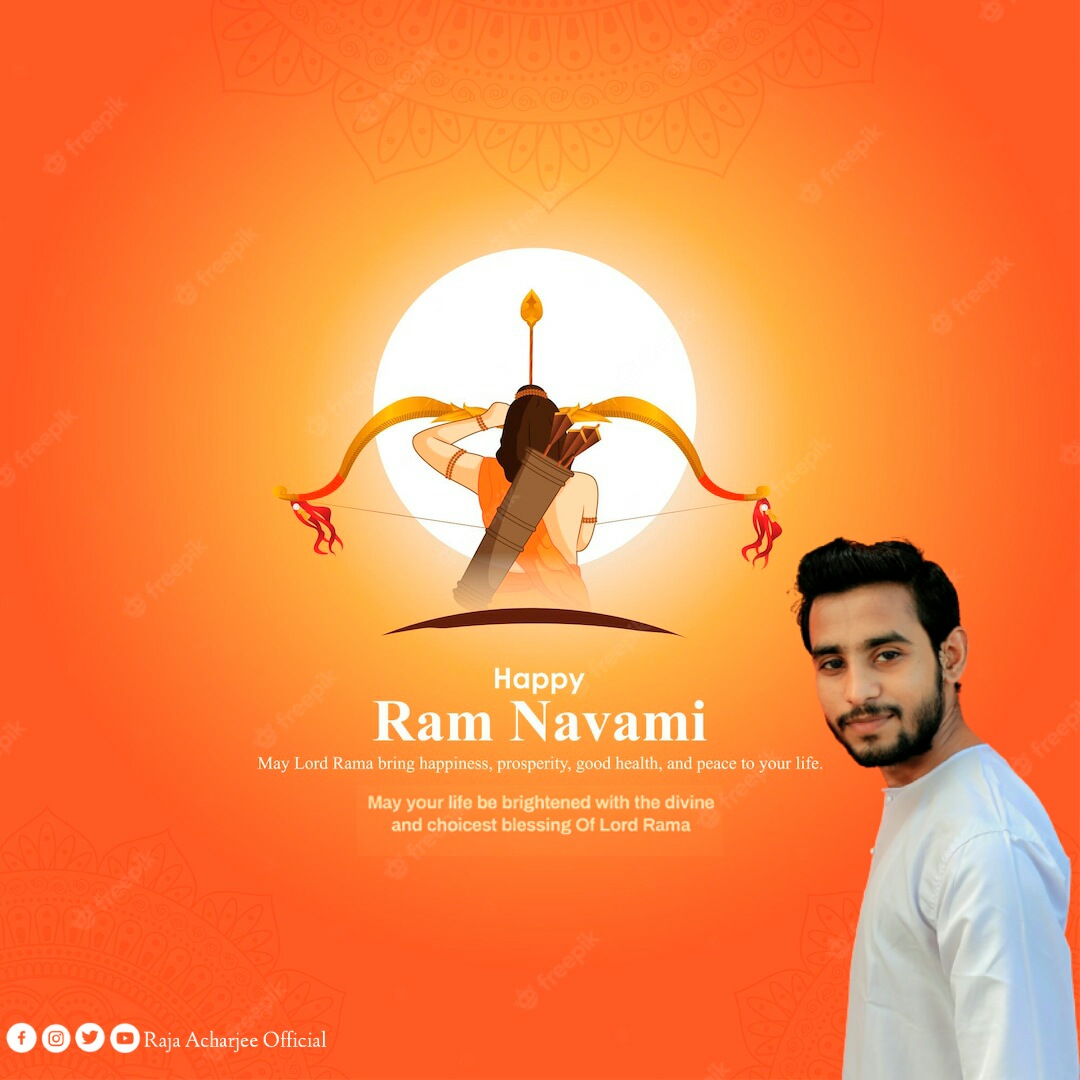 Jai Shri Ram Wishing everyone a very Happy Ram Navami 🙏🙏
#RamNavamiSpecial #JaiShreeRam #ramnavami2023  #Rajaacharjeeofficial