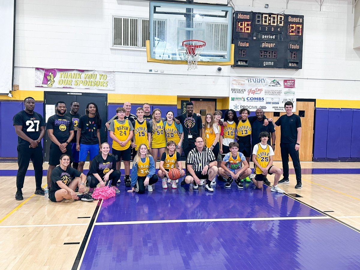 For our PBIS event today. Teachers and faculty gathered together to face their very own Ss in a head-to-head game that never disappoints! I had so much fun coaching the Ss! <a href="/ParrottDs/">DS Parrott Middle School</a> <a href="/DSPMentor116/">Lamon Neal</a>