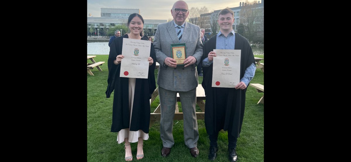jfmaiken's tweet photo. Congratulations to Cathy and Cian (along with the missing Alex) @KHPPU @Kings_Hospital on their UCD Entrance Scholarships presented today by @ucddublin in the #OReillyHall #Belfield
Pictured here with some #oldgit wearing a #knightsofthecampanile tie https://t.co/idjZVDJKwl